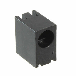 T1 LED Standoff Black Nylon 0.285