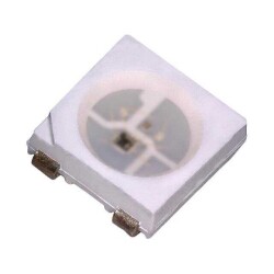 Red, Green, Blue (RGB) 623nm Red, 525nm Green, 465nm Blue LED Indication - Discrete 2.15V Red, 2.7V Green, 2.85V Blue 4-SMD, J-Lead - Harvatek Corporation