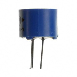 4.7 kOhms 0.5W, 1/2W PC Pins Through Hole Trimmer Potentiometer Cermet 1.0 Turn Top Adjustment - Vishay Sfernice