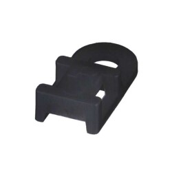 Quad Opening Cable Tie Holder Black Screw, #8 (M4) - Panduit Corp