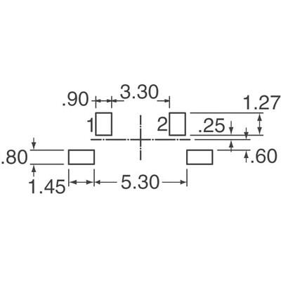 Tactile Switch SPST-NO Side Actuated Surface Mount, Right Angle - 2