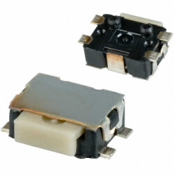 Tactile Switch SPST-NO Side Actuated Surface Mount, Right Angle - C&K