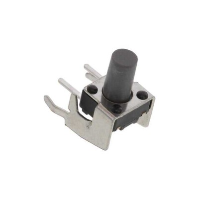 Tactile Switch SPST-NO Side Actuated Through Hole, Right Angle - 1