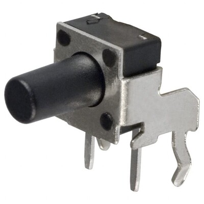 Tactile Switch SPST-NO Side Actuated Through Hole, Right Angle - 1