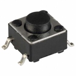 Tactile Switch SPST-NO Top Actuated Surface Mount - C&K