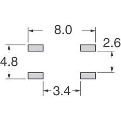 Tactile Switch SPST-NO Top Actuated Surface Mount - 2