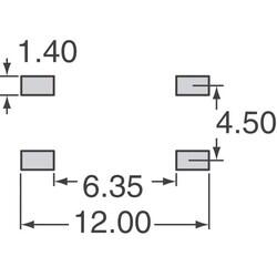 Tactile Switch SPST-NO Top Actuated Surface Mount - 3