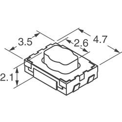 Tactile Switch SPST-NO Top Actuated Surface Mount - 4