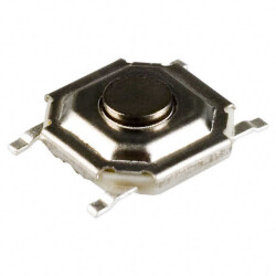 Tactile Switch SPST-NO Top Actuated Surface Mount - E-Switch