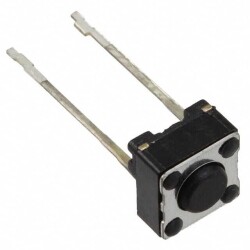 Tactile Switch SPST-NO Top Actuated Through Hole - TE Connectivity ALCOSWITCH Switches