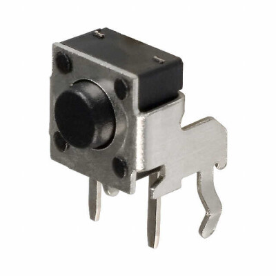 Tactile Switch SPST-NO Side Actuated Through Hole, Right Angle - 1