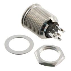 4 Position Circular Connector Receptacle, Male Pins Solder Cup - Switchcraft Inc.