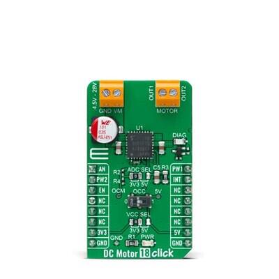 TB9051FTG Motor Controller/Driver Power Management mikroBUS™ Click™ Platform Evaluation Expansion Board - 1