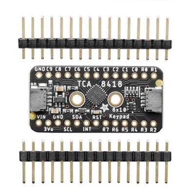 TCA8418 Keyboard/Keypad Human Interface Qwiic, STEMMA QT Platform Evaluation Expansion Board - 1