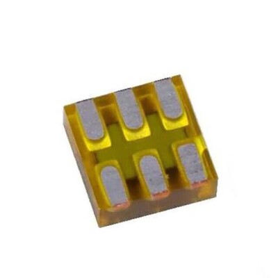 Optical Sensor Ambient 465nm, 525nm, 615nm, 2700K I2C 6-WDFN - 1