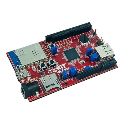 chipKIT™ Transceiver; 802.11 b/g (Wi-Fi, WiFi, WLAN) For Use With MRF24WG0MA, PIC32MZ2048EFG100 - 1