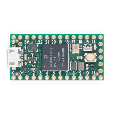 Teensy 4.0 RT1062- ARM® Cortex®-M7 MPU Embedded Eval Board - 2
