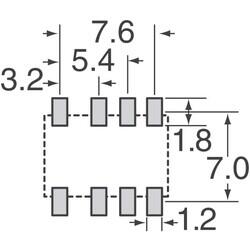 Telecom Relay DPDT (2 Form C) Surface Mount - 4