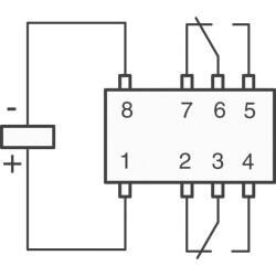 Telecom Relay DPDT (2 Form C) Through Hole - TE Connectivity Potter & Brumfield Relays (1)