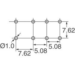 Telecom Relay DPDT (2 Form C) 24VDC Coil Through Hole - 4
