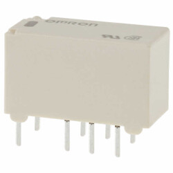 Telecom Relay DPDT (2 Form C) Through Hole - Omron Electronics Inc-EMC Div
