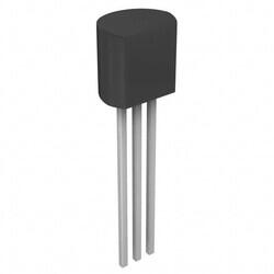 Temperature Sensor Analog, Local 0°C ~ 100°C 10mV/°C TO-92-3 - 1