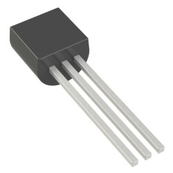 Temperature Sensor Analog, Local -40°C ~ 125°C 10mV/°C TO-92-3 - Microchip Technology
