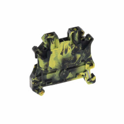 Terminal Block Connector 2 Position Feed Through Black, Yellow 12-26 AWG - Phoenix Contact