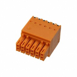 12 Position Terminal Block Plug, Female Sockets 0.138