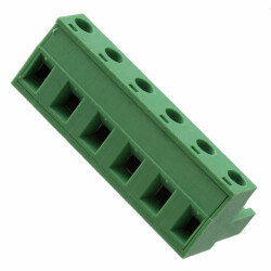 6 Position Terminal Block Plug, Female Sockets 0.300