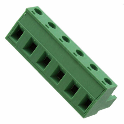 6 Position Terminal Block Plug, Female Sockets 0.300