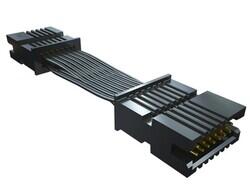 14 Position Cable Assembly Rectangular Plug to Individual Wire Leads 1.25' (381.00mm) - Samtec Inc.