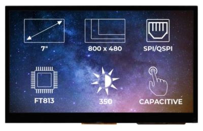 TFT-LCD Display Ekran FT813 CTP - 1