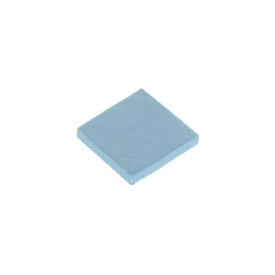 Thermal Pad Blue 10.00mm x 10.00mm Square Tacky - Both Sides - 1