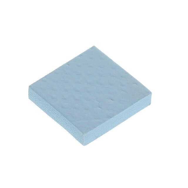 Thermal Pad Blue 20.00mm x 20.00mm Square Tacky - Both Sides