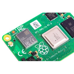 The Raspberry Pi Compute Module 4 Rev5 CM4108000 Lite is a high-performance embedded computer ideal for many applications. Featuring an ARM Cortex-A72 processor with 1.5GHz speed and quad-core architecture, it boasts robust processing capabilities. E - 3