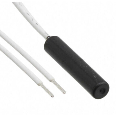 Thermal Cutoff (TCO) AC DC 15 A 167°C (333°F) Cylinder, Wire Leads - 1