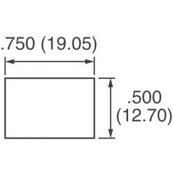 Thermal Pad Pink 19.05mm x 12.70mm Rectangular - Bergquist (1)