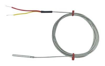 Thermocouple, K, 316 Stainless Steel, 6.56 ft, 2 m - 1