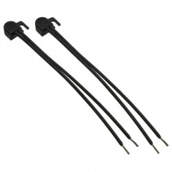 Thermostat 167°F (75°C) SPST-NC Radial Wire Leads - 4