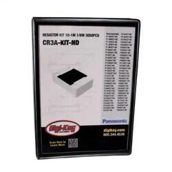 Thick Film Resistor Kit 10 ~ 1M Ohm ±5% 1/8W Surface Mount 3050 Pieces (61 Values - 50 Each) - Panasonic Electronic Components