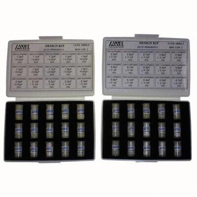 Thin Film Capacitor Kit 1pF ~ 4.7pF 25 ~ 50V Surface Mount 600 Pieces (30 Values - 20 Each) - 1