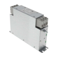 Three Phase (Delta) EMC/EMI Line Filter 10 A 530V, 305V DC ~ 60Hz Two Stage Terminal Block - TE Connectivity Schaffner