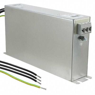 Three Phase (Delta) EMC/EMI Line Filter 7 A DC ~ 60Hz Two Stage Terminal Block - 1