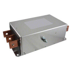 Three Phase (Delta) EMC/EMI Line Filter 400 A DC ~ 60Hz Three Stage Terminal Post - TE Connectivity Schaffner