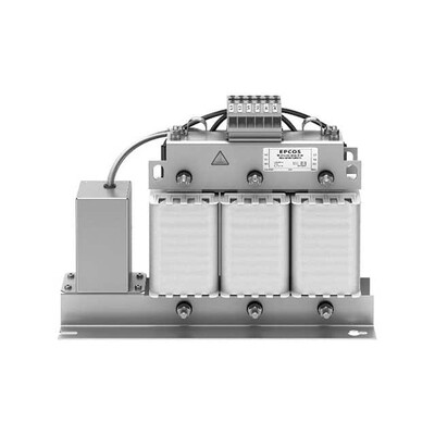 Three Phase (Delta) EMC/EMI Line Filter 16 A AC 50/60Hz Single Stage Terminal Block - 1