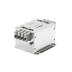 Three Phase (Wye) EMC/EMI Line Filter 16 A 480V DC ~ 60Hz Single Stage Terminal Block - Schaffner EMC Inc.