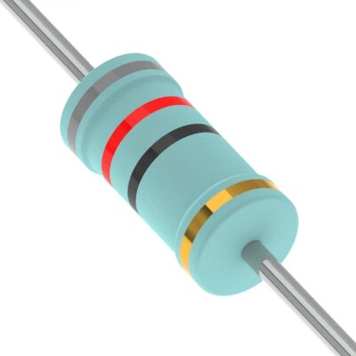82 Ohms ±5% 1W Through Hole Resistor Axial Flame Retardant Coating, Safety Wirewound - 1