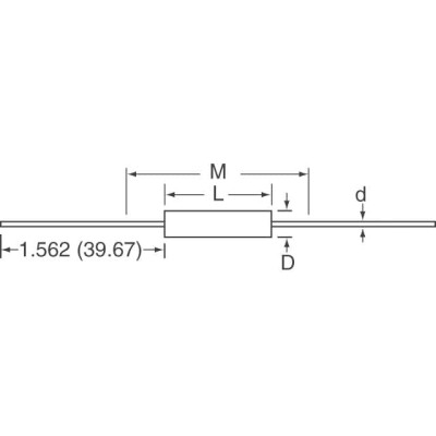 200 mOhms ±1% 5W Through Hole Resistor Axial Current Sense, Non-Inductive Metal Element - 2