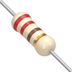220 Ohms ±5% 0.25W, 1/4W Through Hole Resistor Axial Carbon Film - KOA Speer Electronics, Inc.